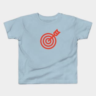 Bullseye, the Icon (Red) Kids T-Shirt